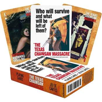Aquarius Puzzles Texas Chainsaw Massacre Playing Cards