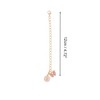 Unique Bargains Butterfly Heart Cup Chain Charm Water Cup Pendant 1 Pc - 2 of 4