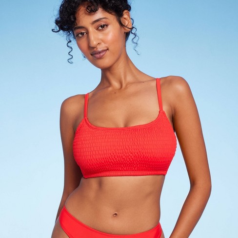 Red Ribbed Bralette - Just $7