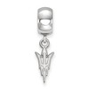 Black Bow Jewelry Sterling Silver Arizona State Sun Devils NCAA Bead Charm - 2 of 4