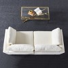 80"Deep 2 Seater Sofa,Apartment Sofa,Comfiest Couches And Sectionals,Soft Chenille Couch Knock Down Sofa Couch-Cuddlewood - 3 of 4