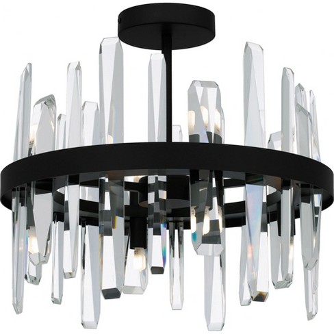 Quoizel Lighting Regal 8 - Light Semi-Flush Mount in  Matte Black - image 1 of 1