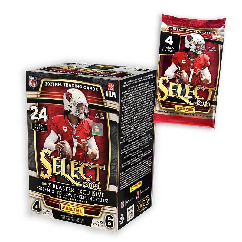 2021 Panini NFL Select Football Trading Card Blaster Box, 2 of 7