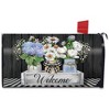Briarwood Lane Crated Mason Jars Spring Magnetic Mailbox Cover Daisies Floral Standard - 3 of 3