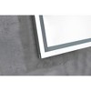 Sapphtopaz Rectangle Bathroom Mirror, Vanity Mirror with Aluminum Frame, Anti-Fog Wall Mirrors for Bathroom, Over Sink, Bedroom - 4 of 4