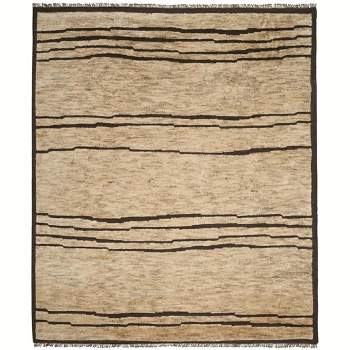 Tangier TGR644 Hand Knotted Indoor Area Rug - Brown/Multi - 8'x10' - Safavieh.
