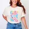 Simply Sage Market Boho Sunshine State Of Mind Flowers Garment Dyed Tee - 3 of 4
