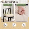 Karl Home | Metal Frame Patio Bar Chair with Cushion (Set Of 2) - 2 of 4