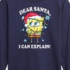 Boys' - SpongeBob SquarePants - Dear Santa Long Sleeve Graphic T-Shirt - 2 of 4