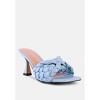 Celie Woven Strap Mid Heel Sandals - 2 of 4