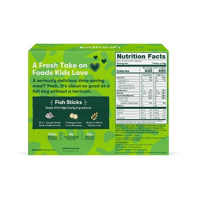 Kidfresh Frozen Fish Sticks - 8.45oz