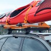 TOOENJOY Heavy-Duty Kayak Lift Assist Roof Rack, 100 LBS Capacity Kayak Canoe Rooftop Loader, Elevating Assist System for Easy Loading - 4 of 4
