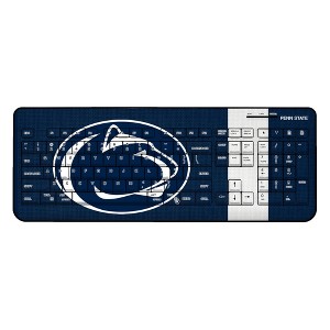 NCAA Big Ten Universities Stripe Wireless USB Keyboard - 1 of 4