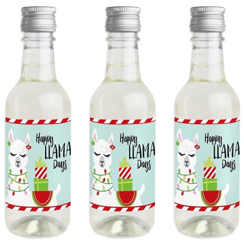 Personalized Tropical Beach Designs Weatherproof Water Bottle Labels