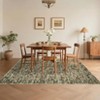 Vintage Living Room Rug 8x10 Area Rugs Non Slip Washable Bedroom Rugs, Low Pile Stain Resistant Soft Carpet for Dining Room Living Room - 3 of 4