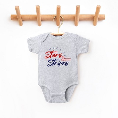 The Juniper Shop Stars And Stripes Baby Bodysuit