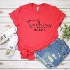 Simply Sage Market Women's Teaching Is A Work Of Heart Short Sleeve Graphic Tee - 2 of 4