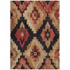 HomeRoots 9' X 12' Rust And Charcoal Aztec Washable Indoor Outdoor Area Rug - 4 of 4