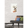 Trends International Emma Steel - Deer Framed Wall Poster Prints - 2 of 4