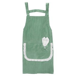 Unique Bargains H Shoulder Corduroy Apron 1 Pc - 1 of 4