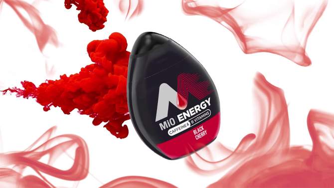 MiO Energy Black Cherry Liquid Water Enhancer - 1.62 fl oz Bottle, 2 of 15, play video