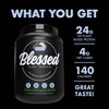 Blessed Plant Based Vegan Protein Powder - 23g of Pea Protein Powder, Dairy Free, Gluten Free, Soy Free - 30 Servings (Cookies & Cream) - 4 of 4