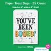 Big Dot of Happiness You've Been Booed Paper Treat Bags, Party Individual Candy Snack Favors, Greaseproof White Sandwich Cookie Bags - 25 Count - 4 of 4