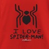 Girl's Marvel Spider-Man: No Way Home I Love Spider-Man! T-Shirt - 2 of 4
