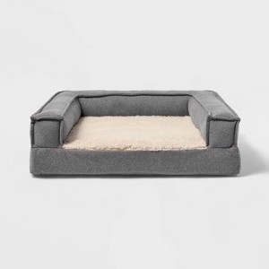 3-Sided Bolster Dog Bed - S - Boots & Barkley™ - 1 of 3