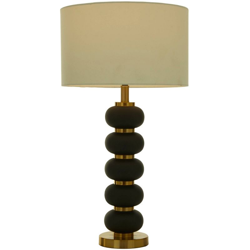 28" x 15" Metal Orbs Style Base Table Lamp with Drum Shade - CosmoLiving by Cosmopolitan, 5 of 7