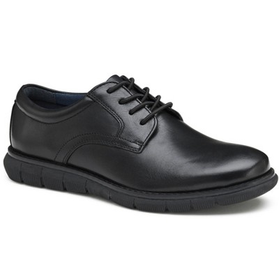 Johnston & Murphy Big Kid Holden Plain Toe Boys Dress Casual Lace-Up Shoe