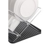 J&V TEXTILES Foldable Dish Drying Rack with Drainboard, Stainless Steel 2 Tier Dish Drainer Rack - 4 of 4