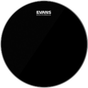 EVANS Hydraulic Black Tom Batter Drum Head - 1 of 4