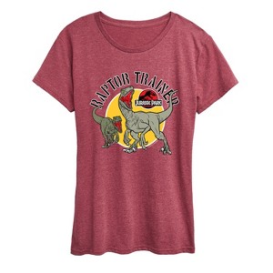 Women's - Jurassic World - Raptor Trainer Short Sleeve Graphic T-Shirt - 1 of 4