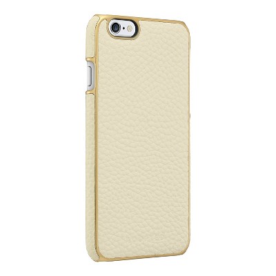 Adopted Leather Wrap Case For Apple Iphone 6/6s - White/gold : Target