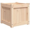 vidaXL Garden Planter 15.7"x15.7"x15.7" Solid Wood Pine - 2 of 4