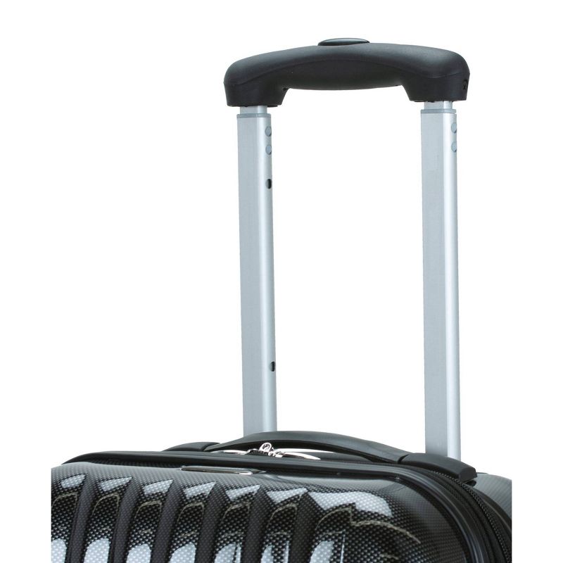 Rockland Melbourne Expandable ABS Hardside Carry On Spinner Suitcase, 4 of 12