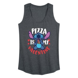 Women's - Lilo and Stitch -  Graphic Racerback Tank - 1 of 4