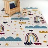 Leigh Rainbow Kids' Rug Cream - Balta Rugs - 2 of 4