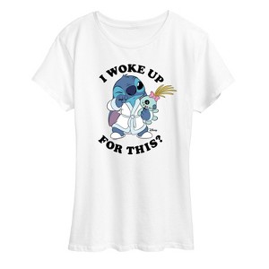 Women's - Disney - Woke Up Short Sleeve Graphic T-Shirt - 1 of 4