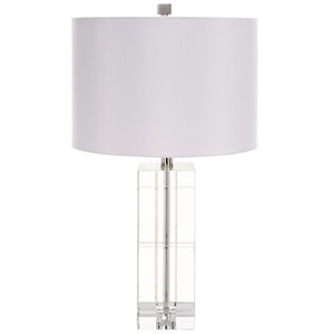Evelynne Crystal Table Lamp - CTL1060 - Nickel/White - Safavieh Couture - 1 of 4