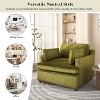 NicBex Polyester Oversized Accent Chair,Upholstered Living Room Chairs with Mid-Height Backrest,Modern Arm Chair,Accent Chairs for Living Room - 4 of 4