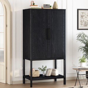 NicBex Buffet Cabinet with Storage Sophisticated Veneer Cabinet Console Table Sideboard Cabinet with Multiple Storage Functions for Living Room - 1 of 4