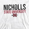 Nicholls State University Official Stacked Adult Pull-Over Hoodie - 2 of 4