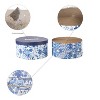 THE LICKER STORE Kate Modern Patterned Cardboard Reversible Cat Scratcher Pad in Box with Catnip - 3 of 4