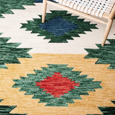 Red Aspen Hand-Tufted Wool 8' x 10' Area Rug