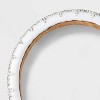 Beaded Pearled Art Deco Pattern Padded Hair Headband - A New Day™ Ivory - 3 of 3