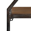 Adela Wood/Metal Decorative Wall Shelf - Kate & Laurel All Things Decor - 3 of 4