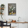 Stupell Industries Floral Lemons Still Life Floating Frame Canvas Art, Gray, 17" x 25" - 3 of 4