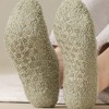 Anna-Kaci Men's 3-Pack Fuzzy Grip Socks Low Cut Non-Slip Indoor Slipper Lounge Fit - 2 of 4